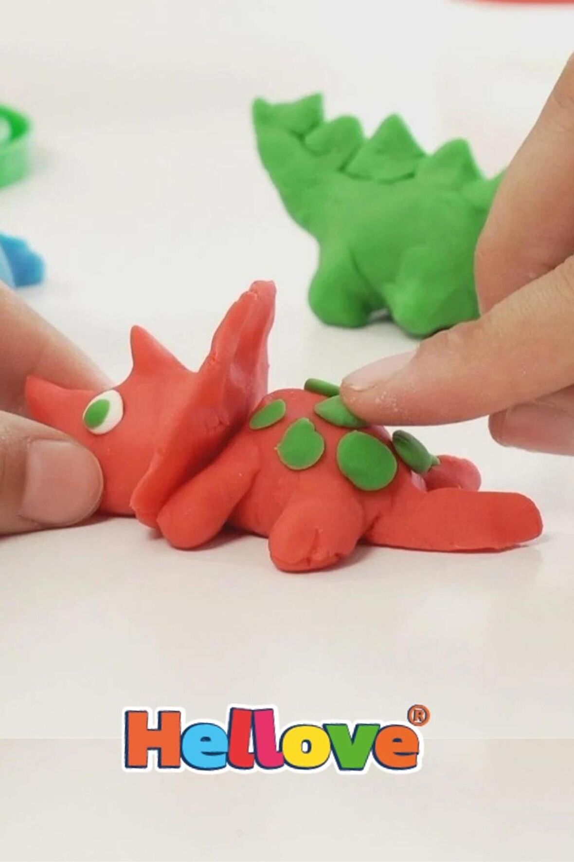 Kutulu Rengarenk Doğal Oyun Hamuru 3 Adet Oyun Hamuru Play Dough 3 x 100 Gram