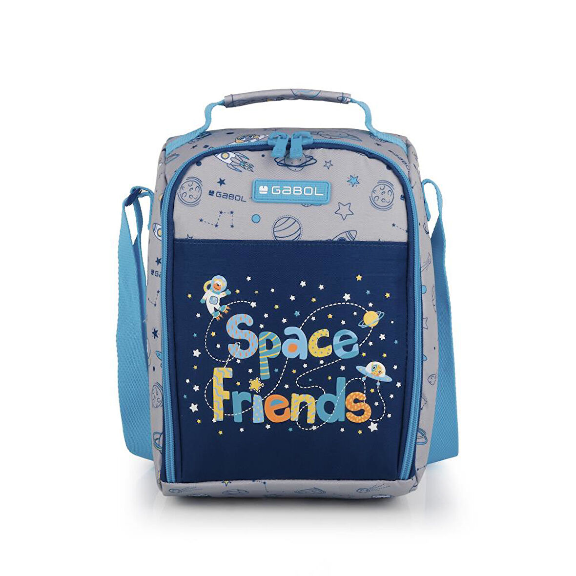 Gabol Beslenme Çantası Termal Thermic Lunch Bag Space Siyah GB.234657