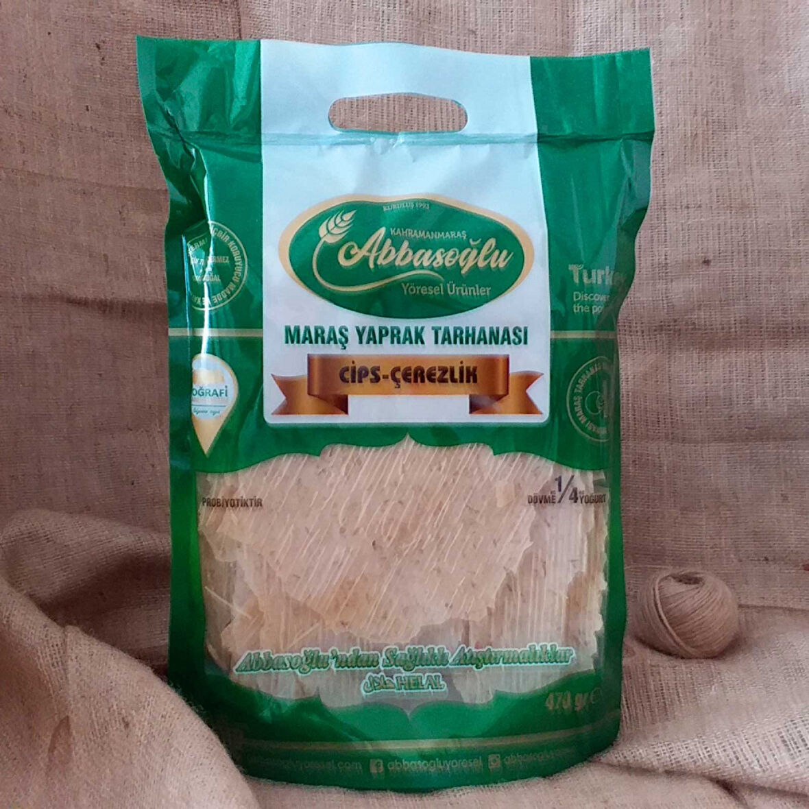 Abbasoğlu Cips Tarhana (420 Gr)