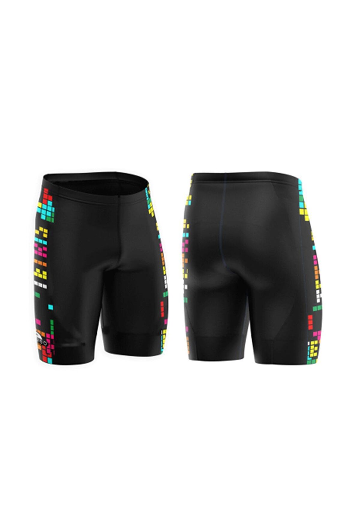 Turbo Erkek Mayo Jammer Desıng Tetrıs Waterpolo