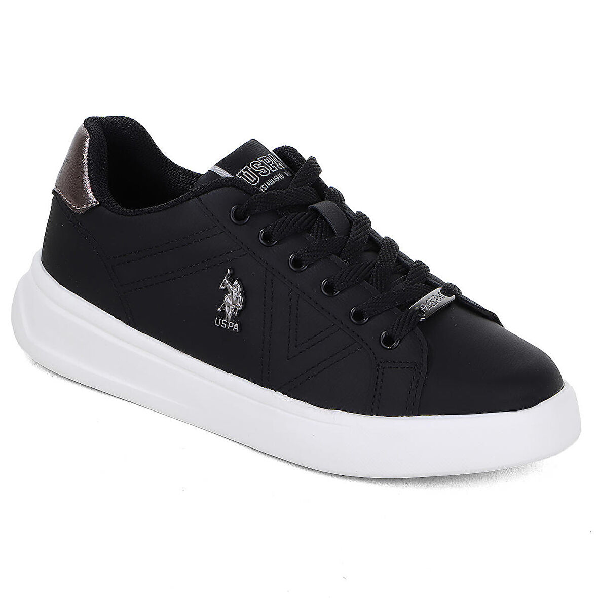 U.S. Polo Assn. Ex Rahat Taban Cilt Kadın Sneaker Ayakkabı