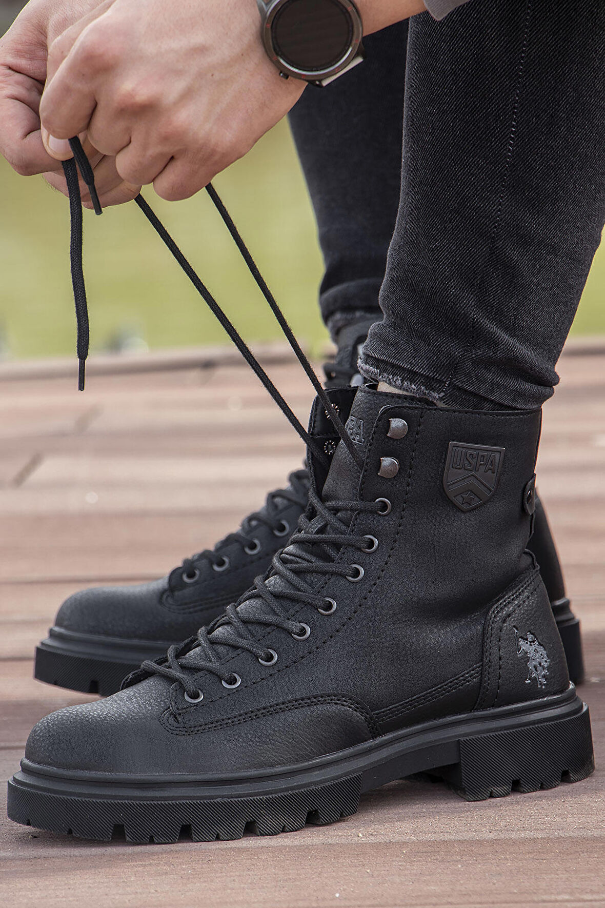 U.S. Polo Assn. Castle Polar Astarlı Fermuarlı Erkek Bot