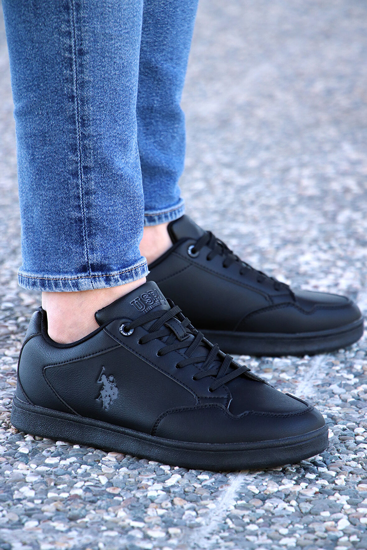 U.S. Polo Assn. Rotis Cilt Erkek Sneaker Spor Ayakkabı