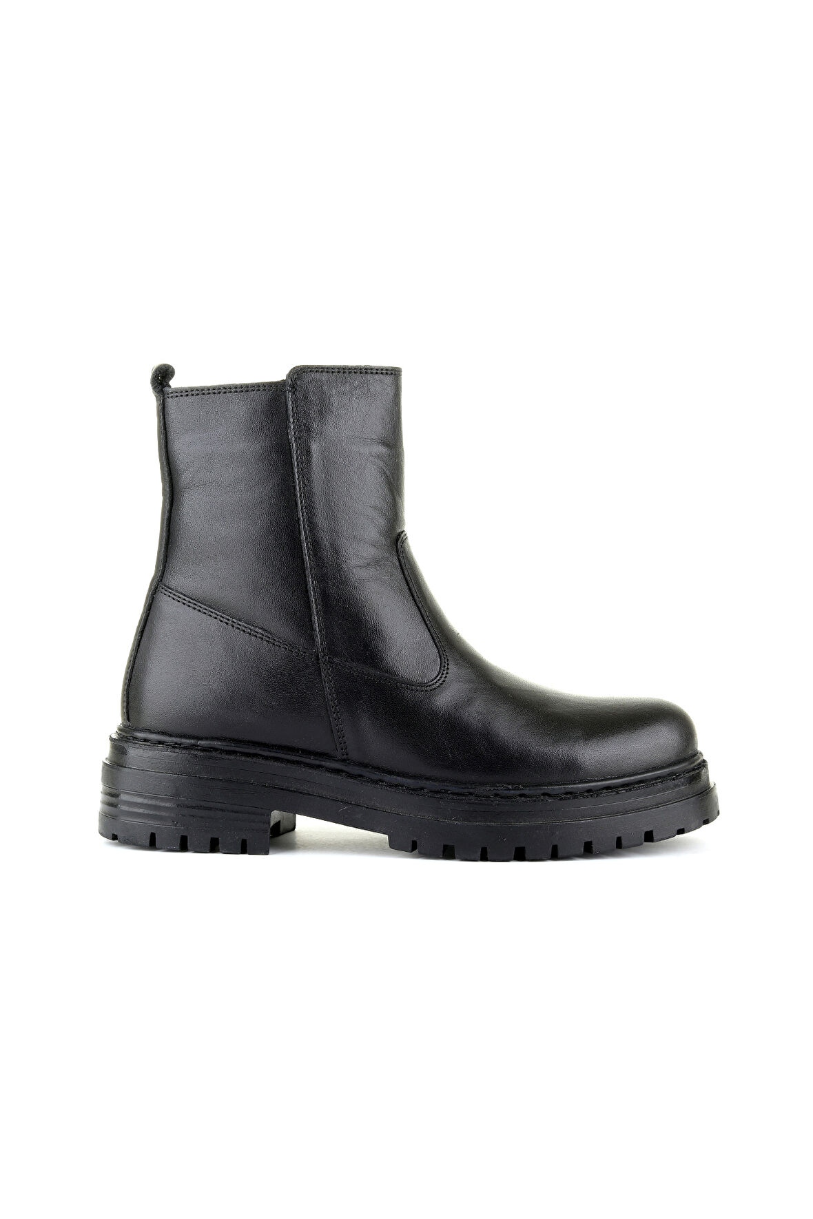 M.P. 4588 Fermuarlı Hakiki Deri Kadın Bot