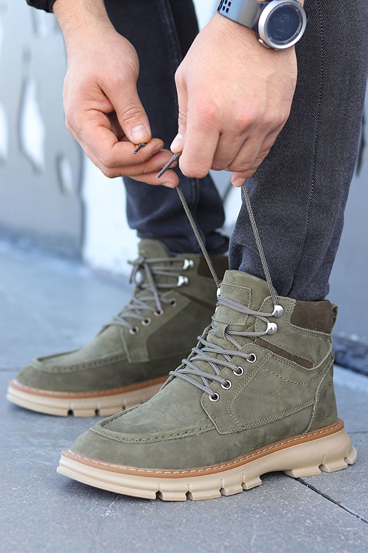 M.P. Dex Suya Dayanıklı Hakiki Deri Günlük Erkek Bot