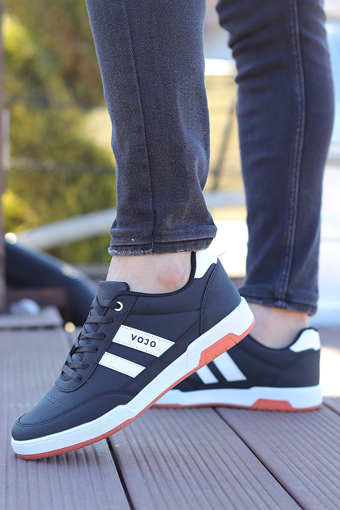 Vojo Gen 5 Rahat Taban Cilt Erkek Sneker Spor Ayakkabı