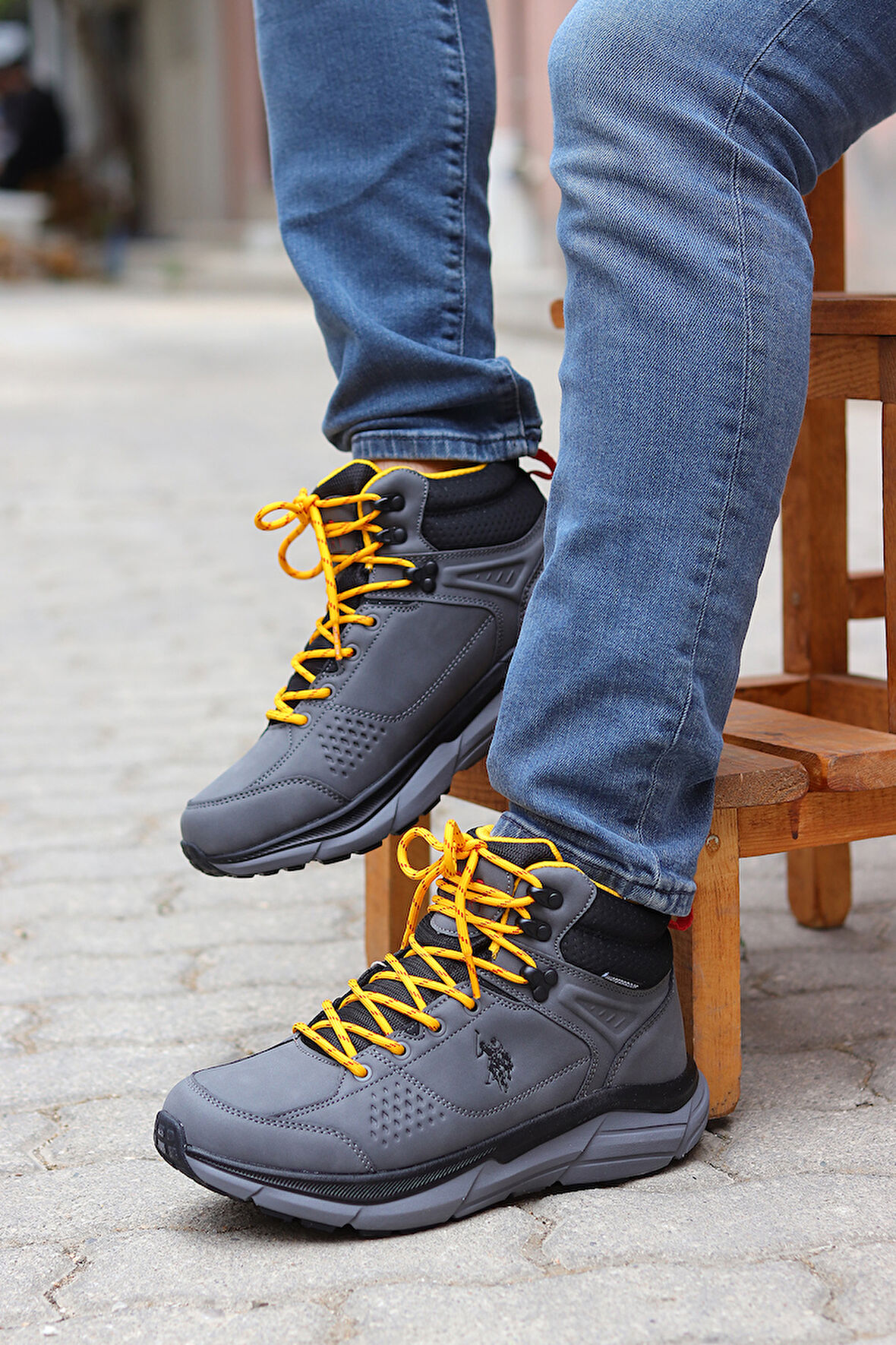 U.S. Polo Assn. Ry Waterproof Bağcıklı Outdoor Erkek Bot