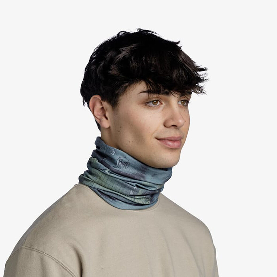 BUFF® ORIGINAL ECOSTRETCH ALOCK SILV  ERSAGE BOYUNLUK