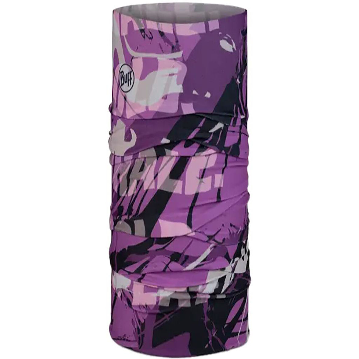 Buff Original Ecostretch Siary Purple Boyunluk