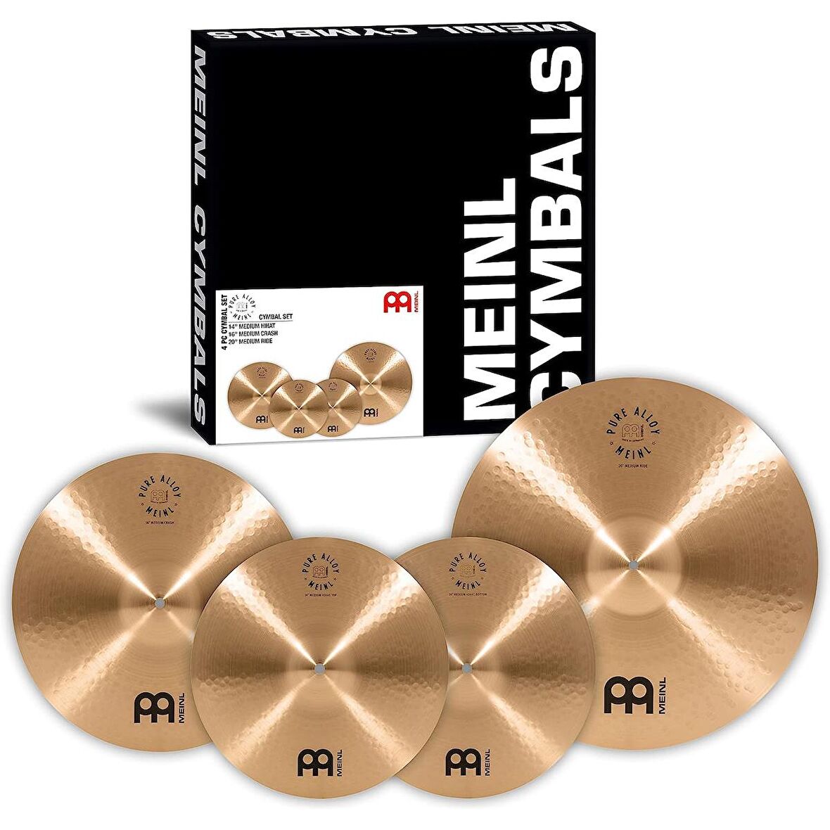 Meinl PA141620 Pure Alloy Zil Seti