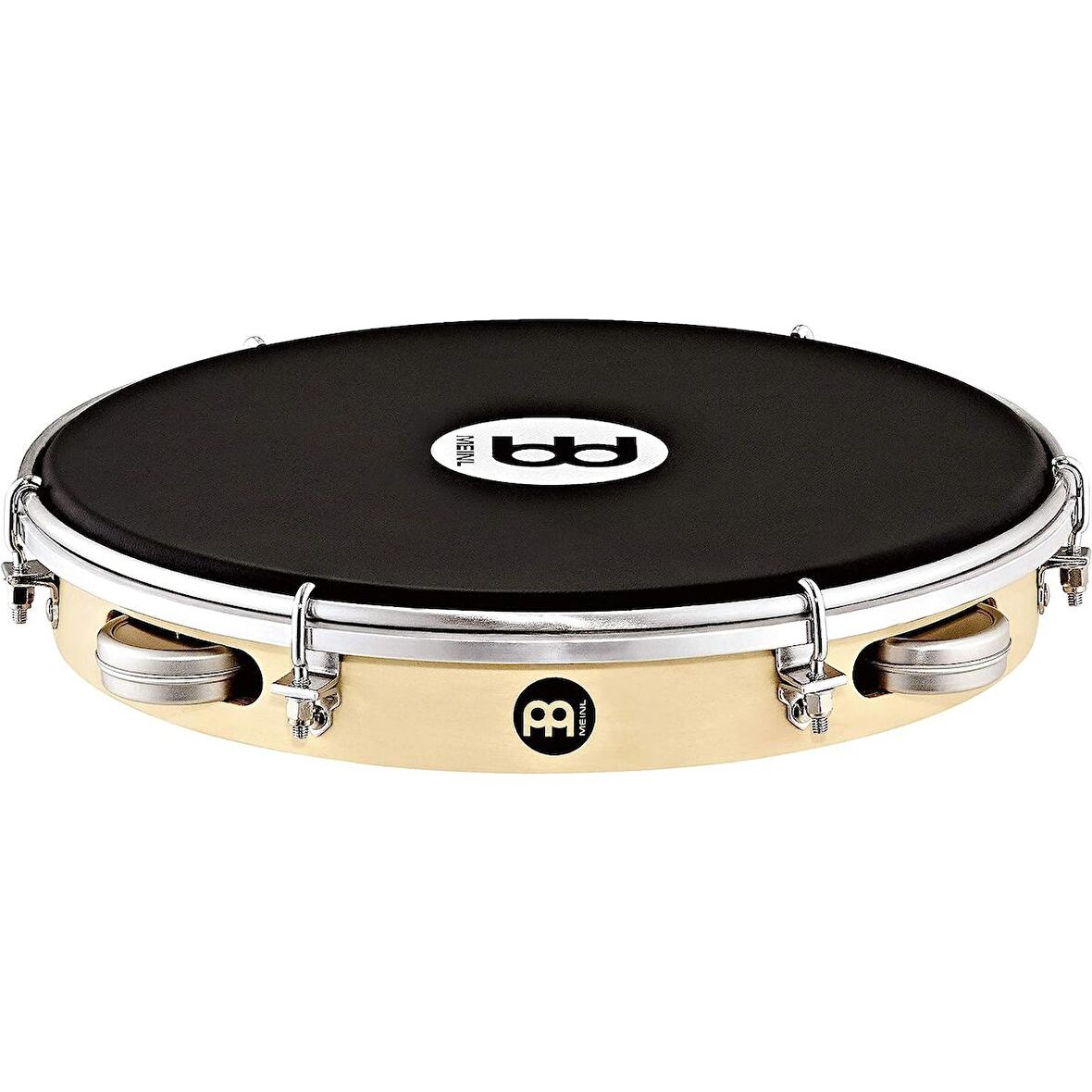 Meinl PAS10PW-NH Shaker Pandeiro Napa Head Wood 10" Tamburin