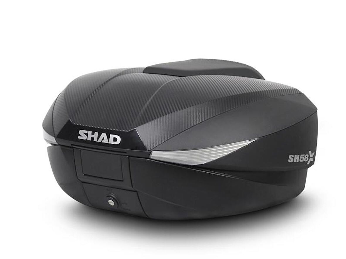 SHAD SH-58X GENİŞLEYEBİLEN MOTOSİKLET ARKA ÇANTA CARBON