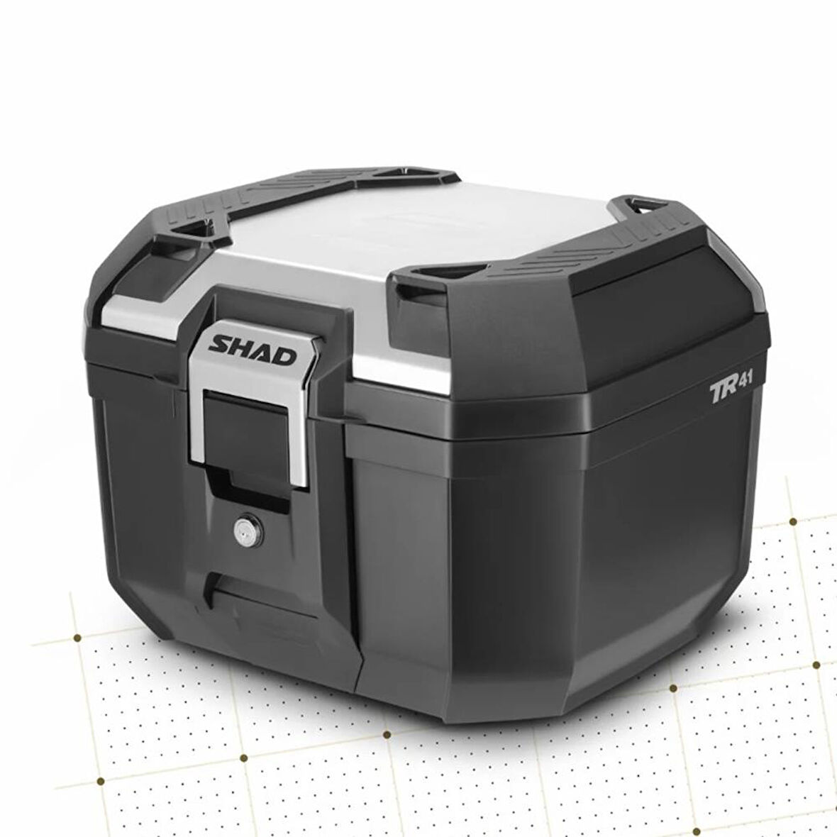 SHAD TR-41 TERRA Alüminyum Motosiklet Arka Çanta D0TR41200