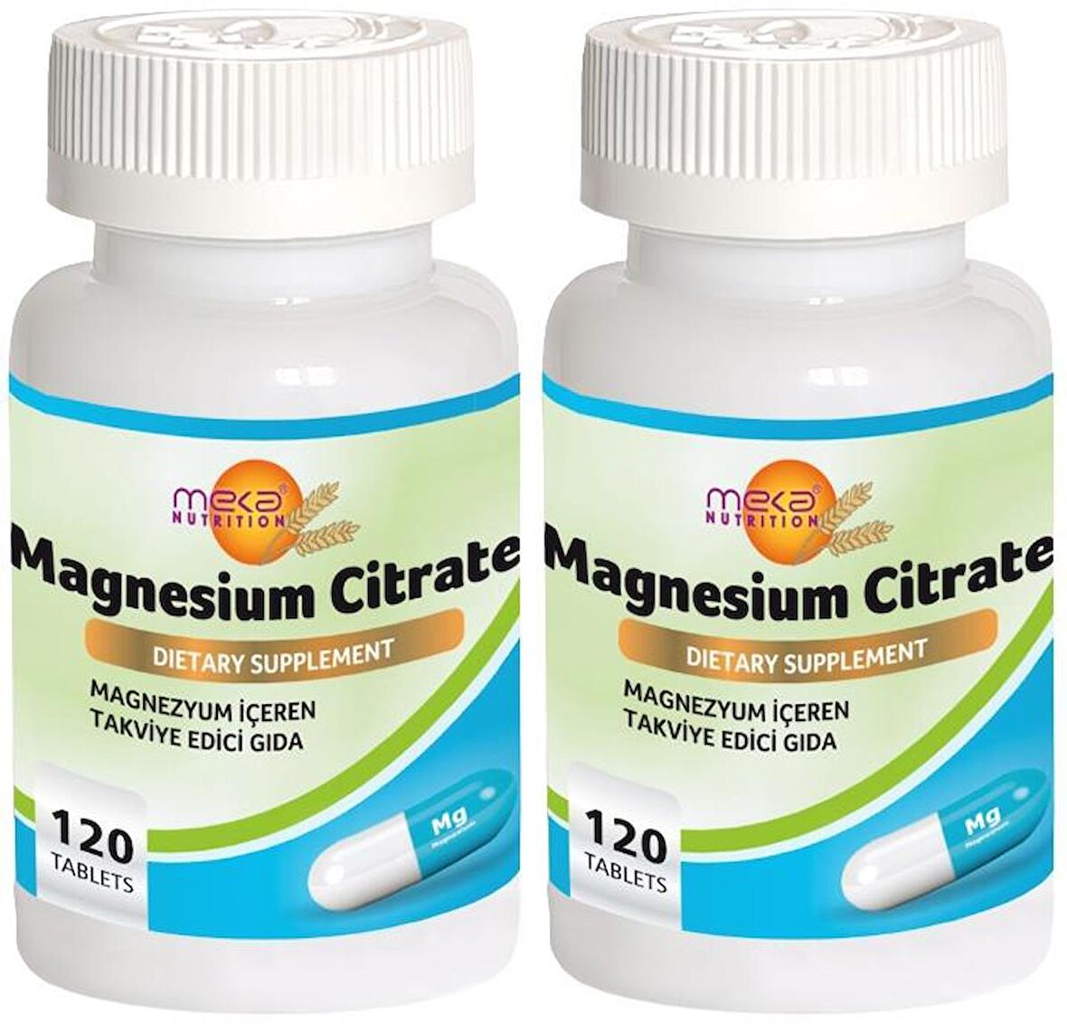 Magnezyum Sitrat 2x120 Tablet Magnesium Citrate