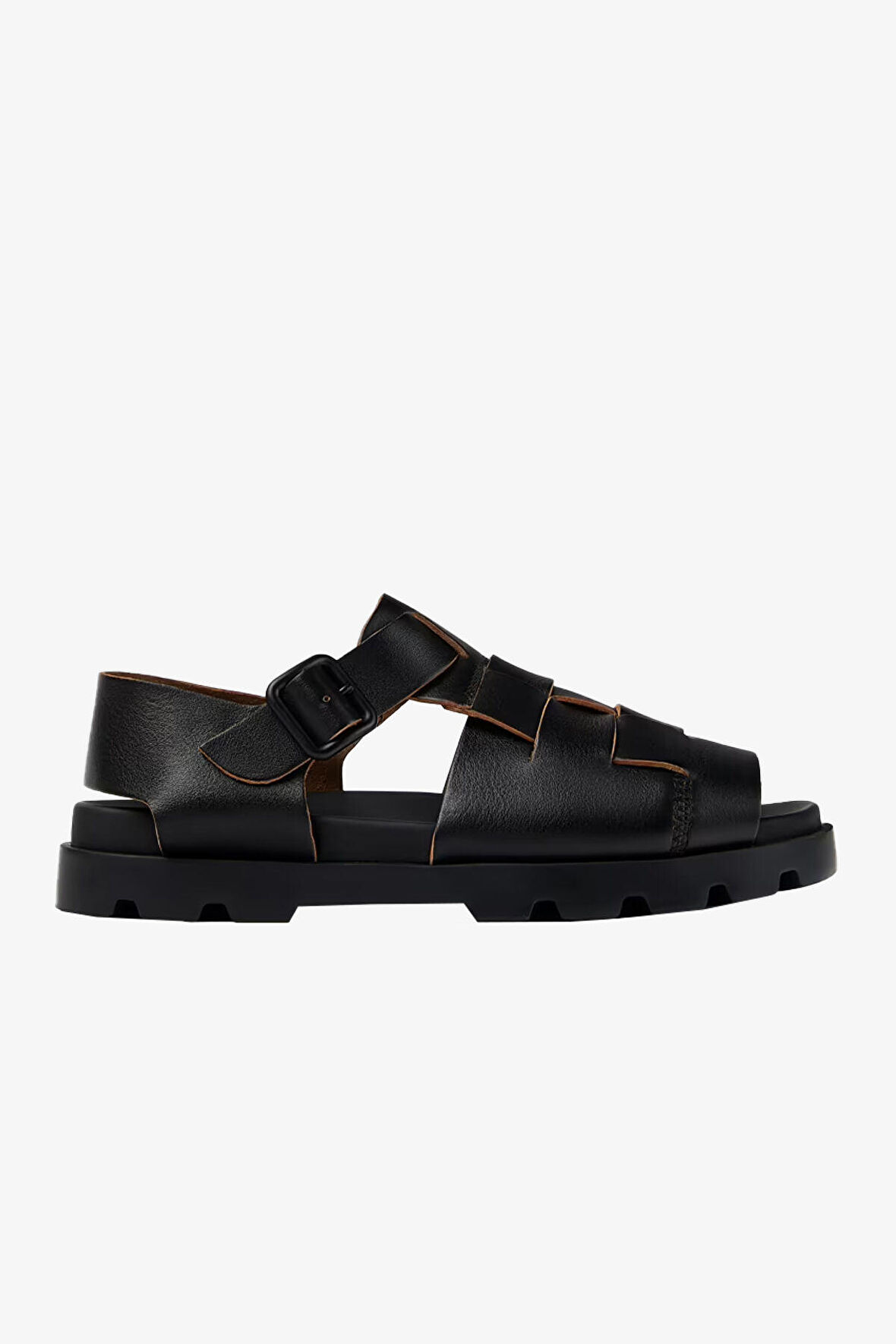 Camper Brutus Sandal Erkek Siyah Sandalet K100778-006