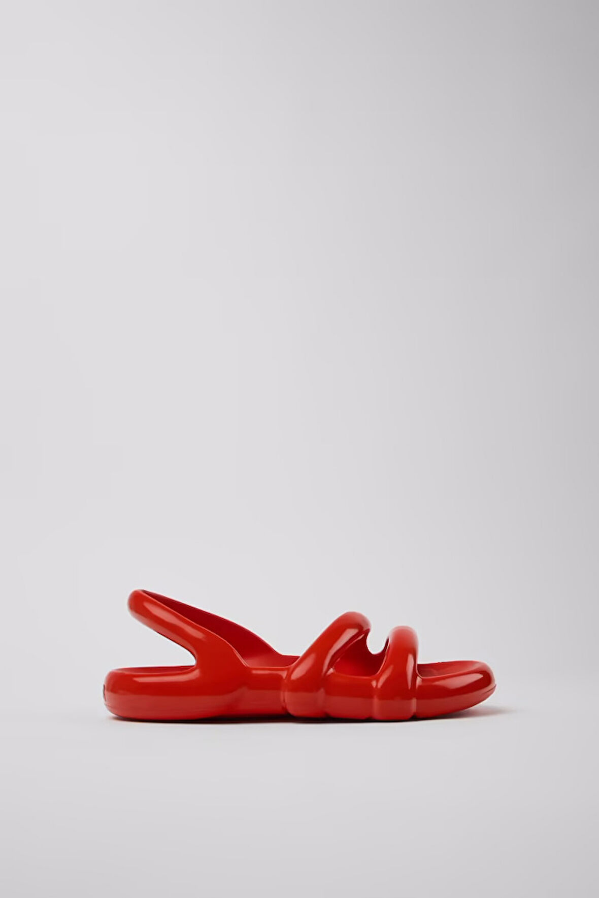 Kadın Kobarah Flat Sandalet - Kırmızı | 40
