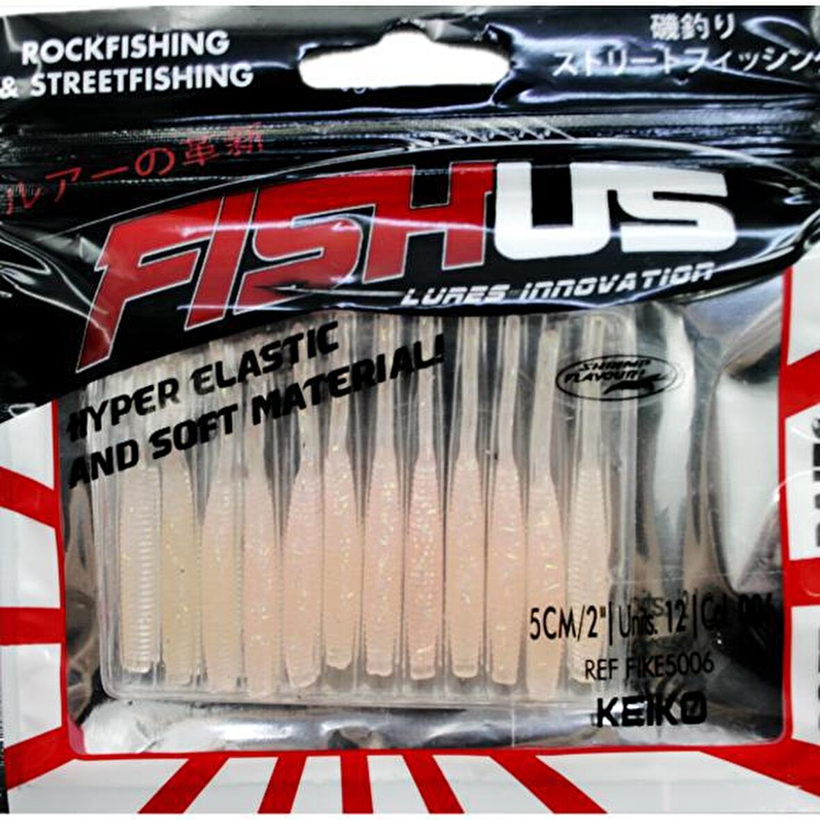 Fishus Soft Yem 5 cm FIKE-5006 (12'li)