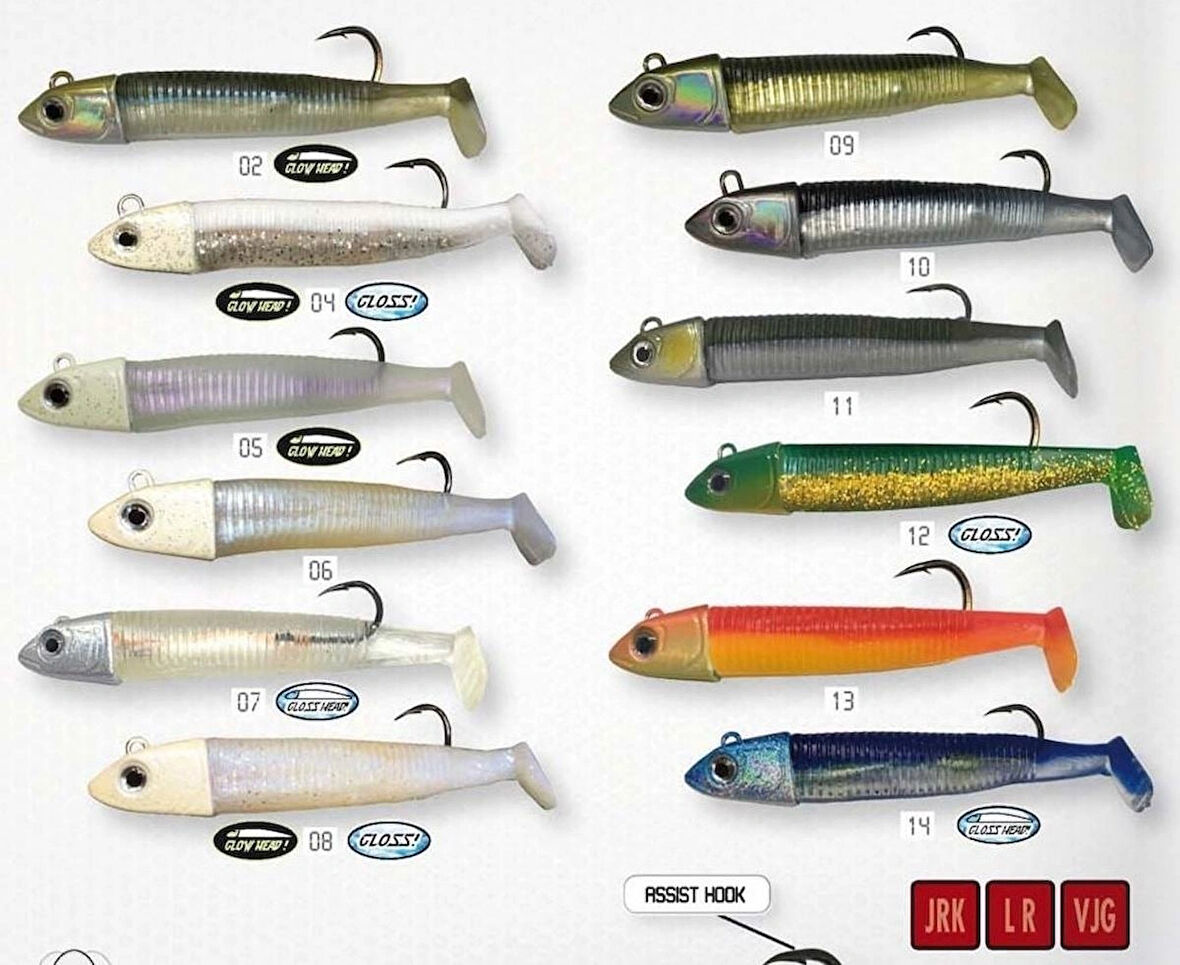 Fishus Saki Shad Assist Silikon Yem 60gr - 04