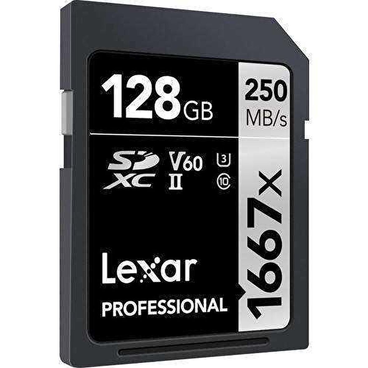 Lexar 128GB 1667x 250MB/s SD Hafıza Kartı