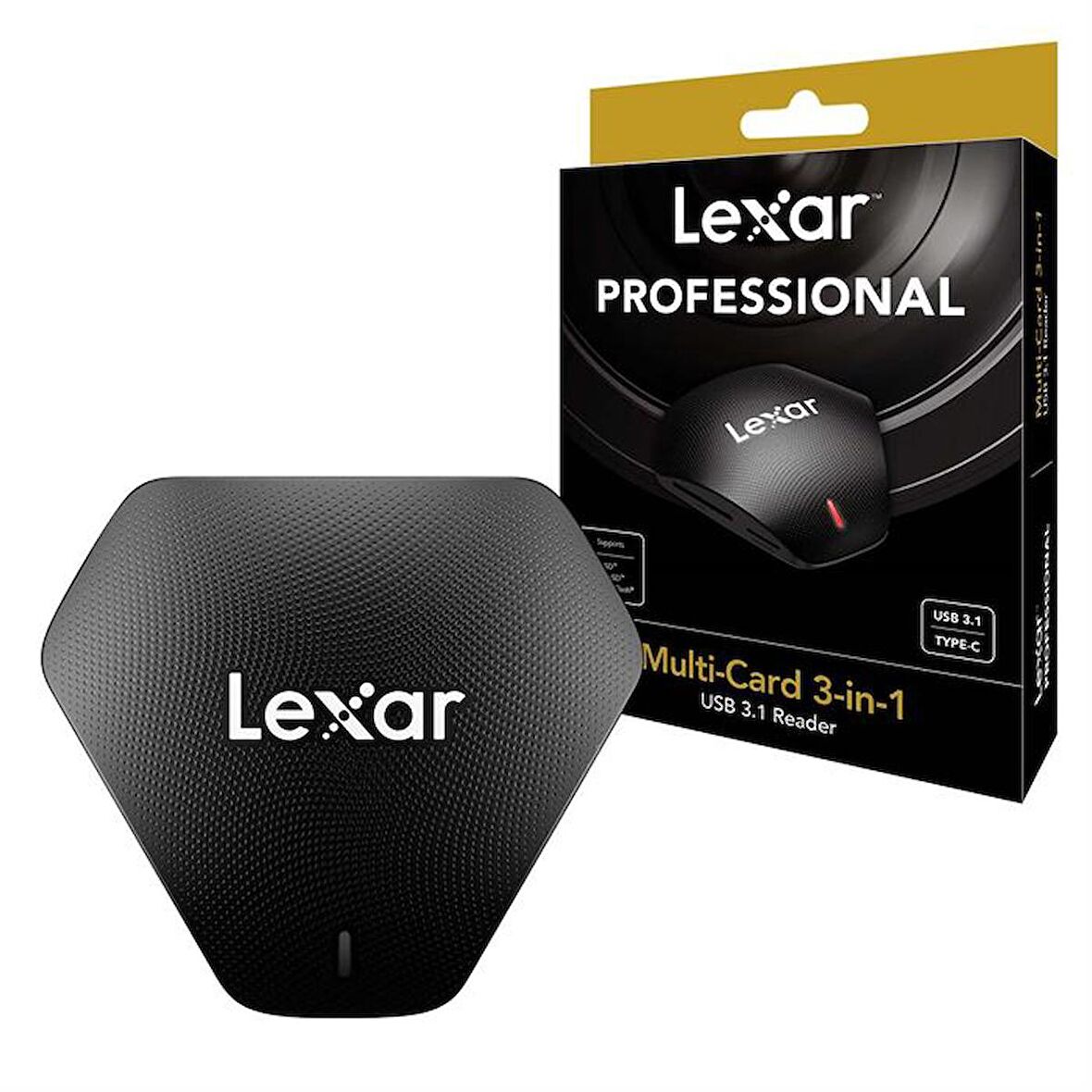 Lexar Professional Multi Card 3in1 USB 3.1 Kart Okuyucu