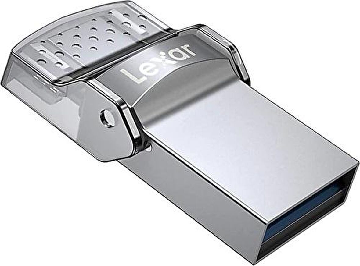 Lexar D35C 128 GB Usb Type C Çift Taraflı Şifreli OTG Flash Bellek