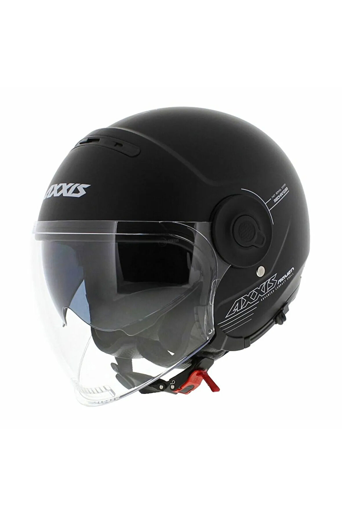 AXXIS RAVEN SV SOLID  - MATT BLACK/XXL