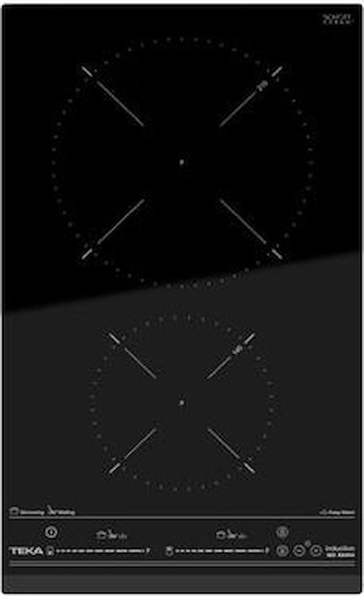 TEKA IZC 32300 DMS 30 CM  INDÜKSİYONLU SİYAH CAM ANKASTRE OCAK - 112510001