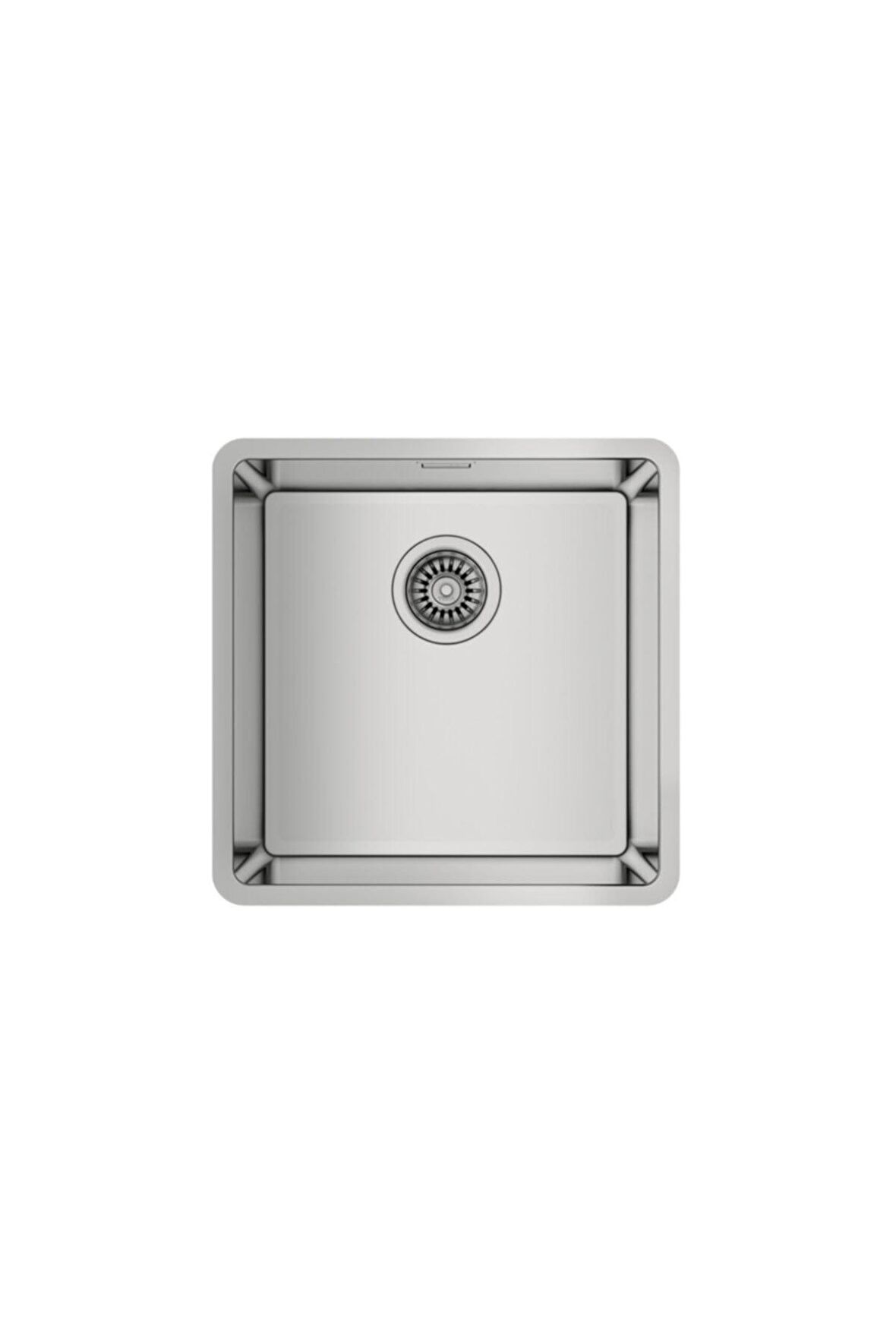 Teka - BE LINEA RS15 40.40 - Tezgahaltı Eviye - Paslanmaz Çelik - 40 cm - 115000007 Be Linea 40.40 TKA0095