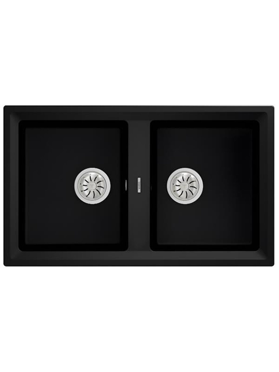 Teka Stone 90 B-TG 2B Siyah Granit Eviye