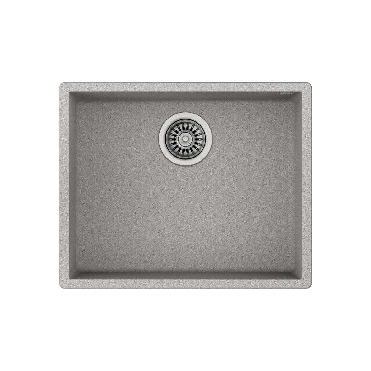 Teka SQUARE 50.40 TG STONE GREY Tezgahaltı Granit Eviye Gri 50 cm