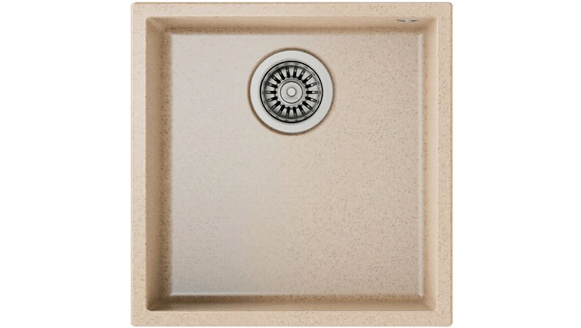 Teka SQUARE 40.40 TG AVENA BEIGE Tezgahaltı Granit Eviye Bej 40 cm