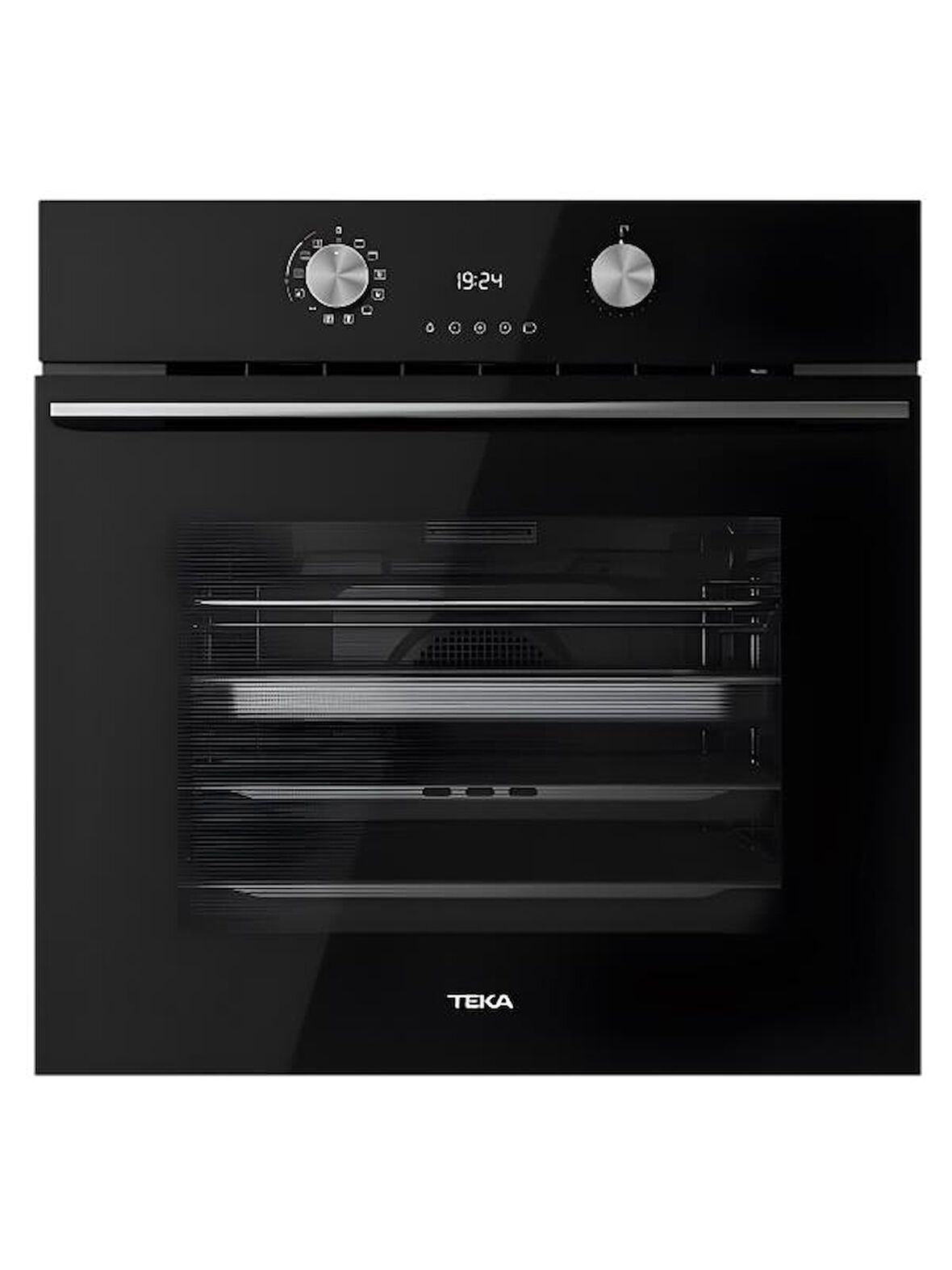 Teka HLB 8550 SC SteamChef 71 Lt. Siyah Ankastre Fırın