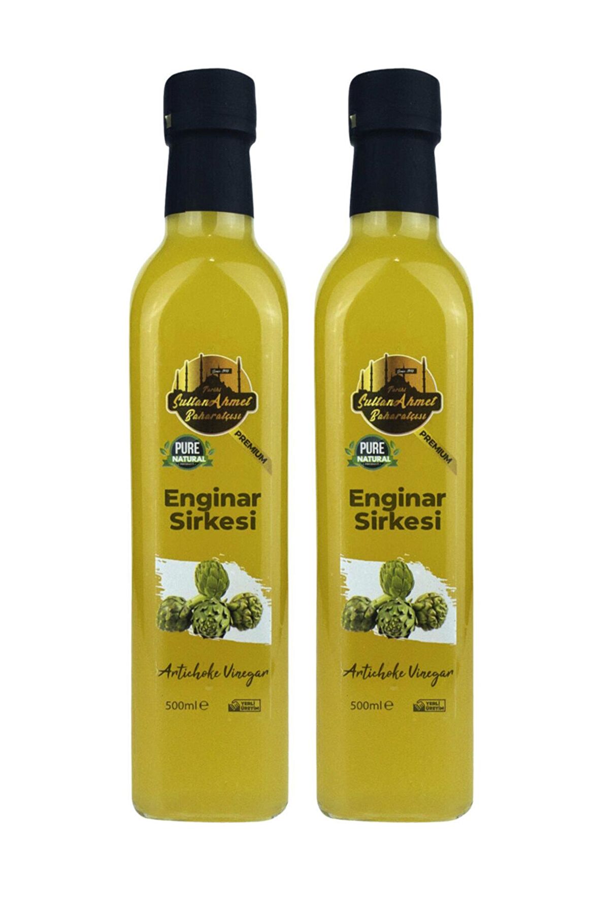 Enginar Sirkesi 2x500ml (Özel Üretim)