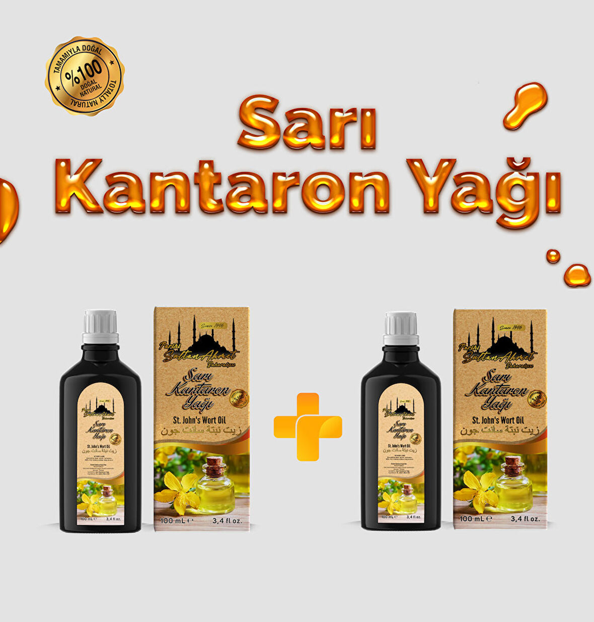 Kantaron Yağı 2x100ml (Özel Üretim)