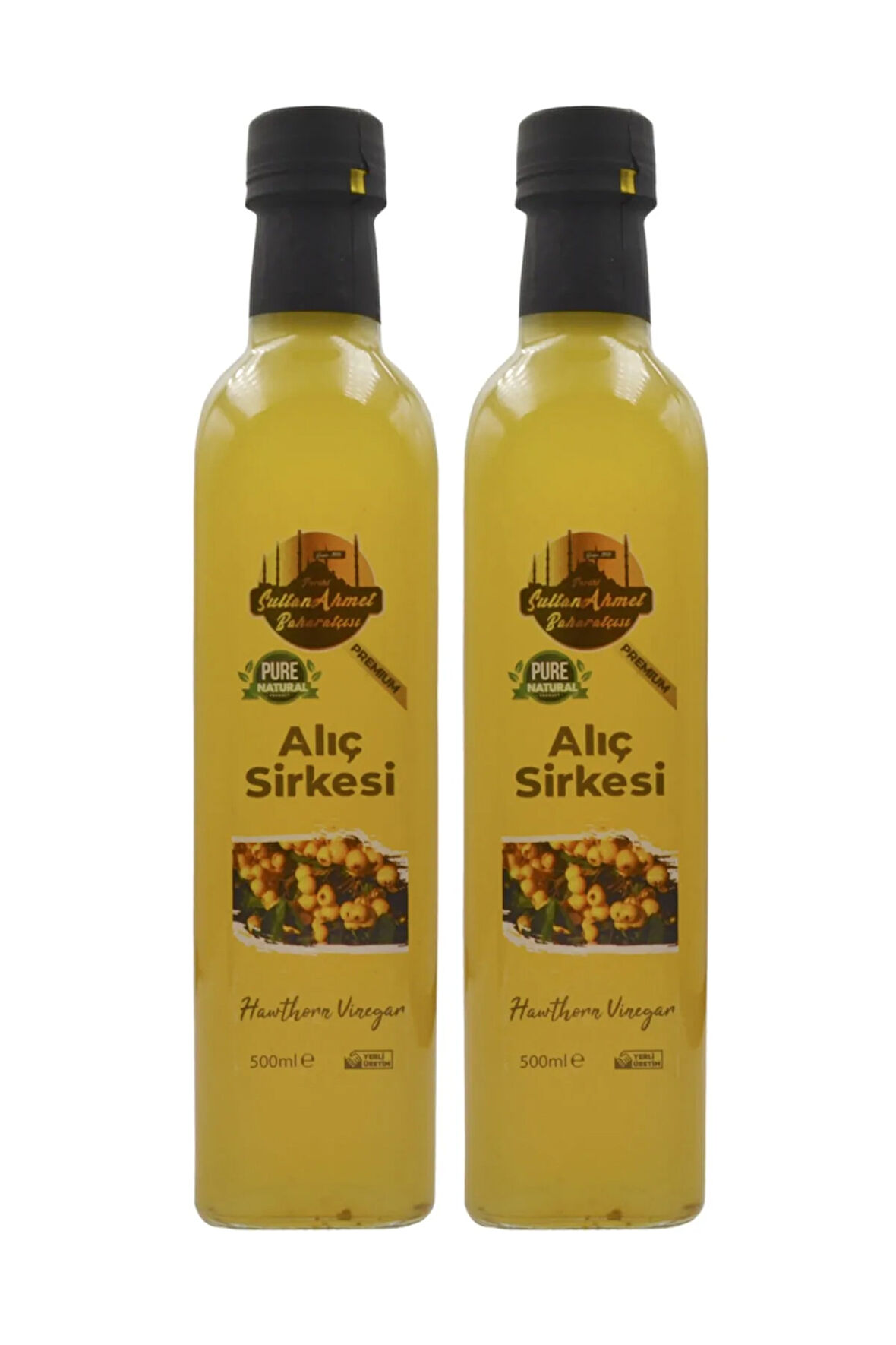 Alıç Sirkesi %100 Katkısız Doğal 2x500 ml | Özel Üretim