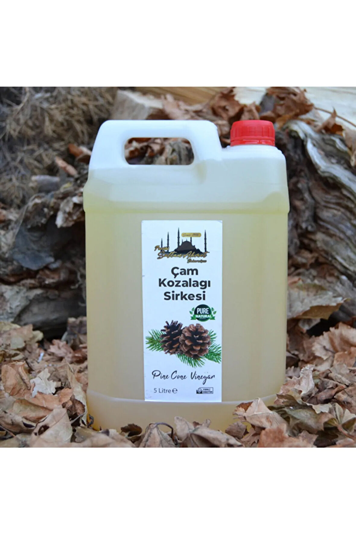 Çam Kozalağı Sirkesi 5lt | %100 Katkısız Doğal