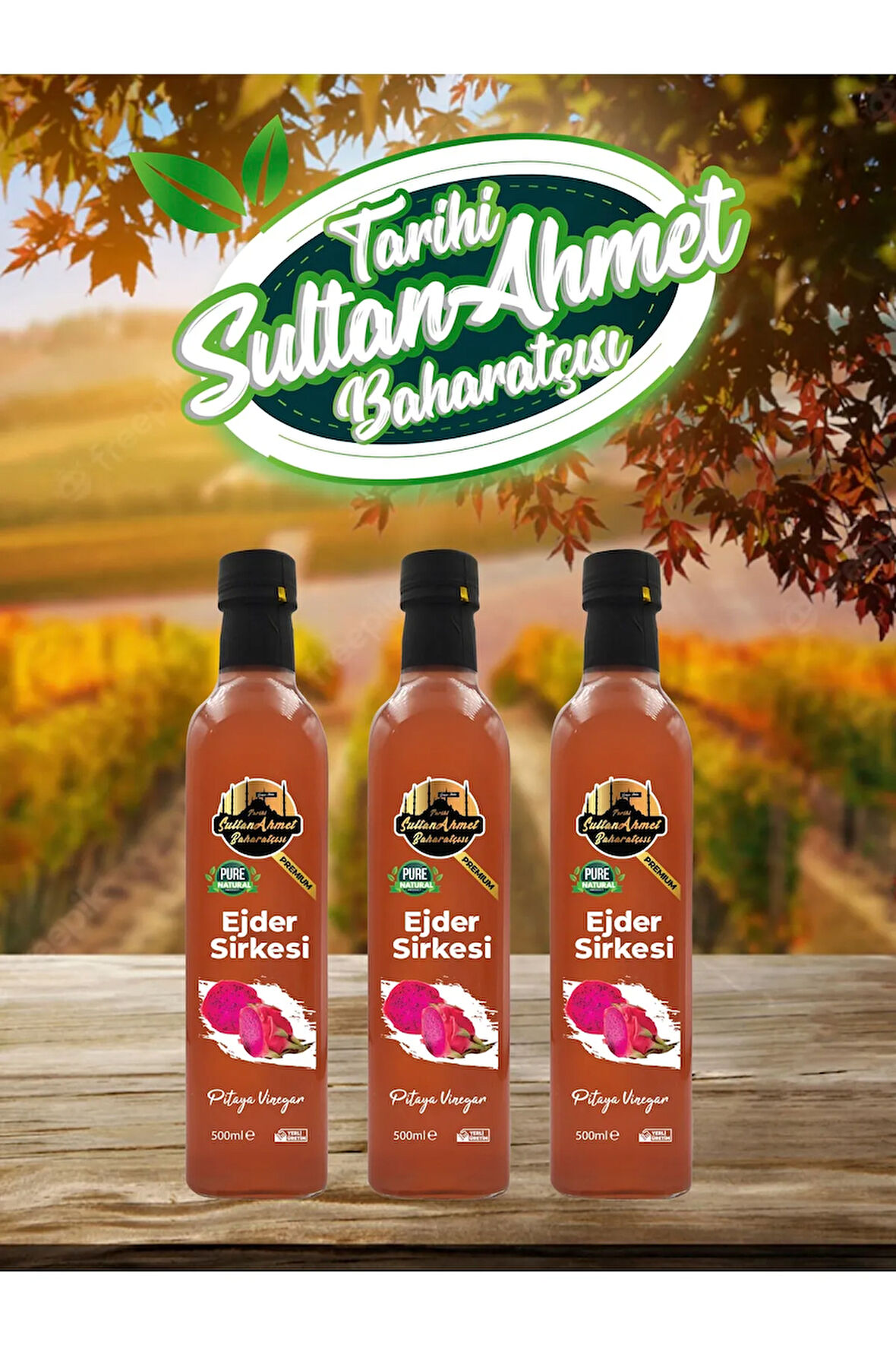Ejder Sirkesi %100 Katkısız Doğal 3x500 ml | Özel Üretim