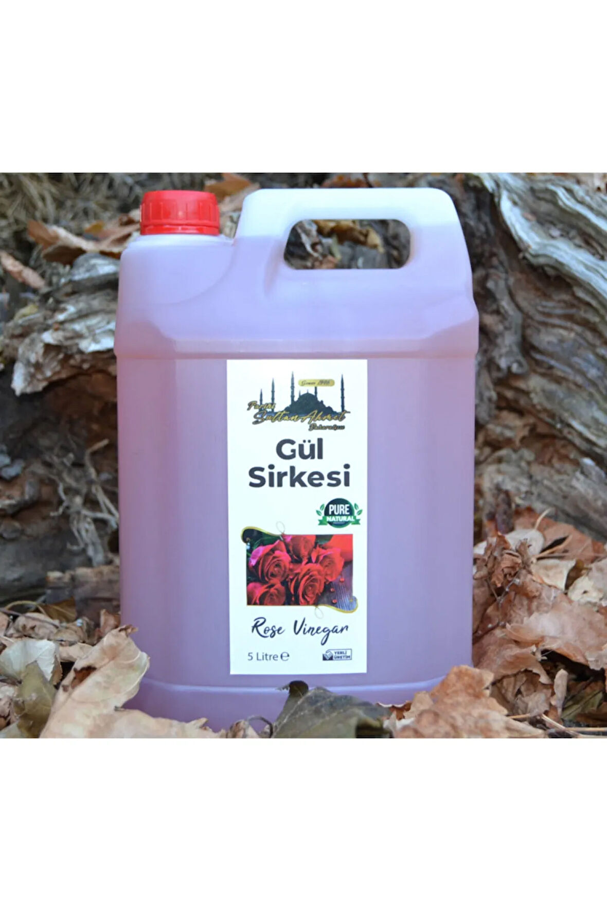 Gül Sirkesi 5lt | %100 Katkısız Doğal