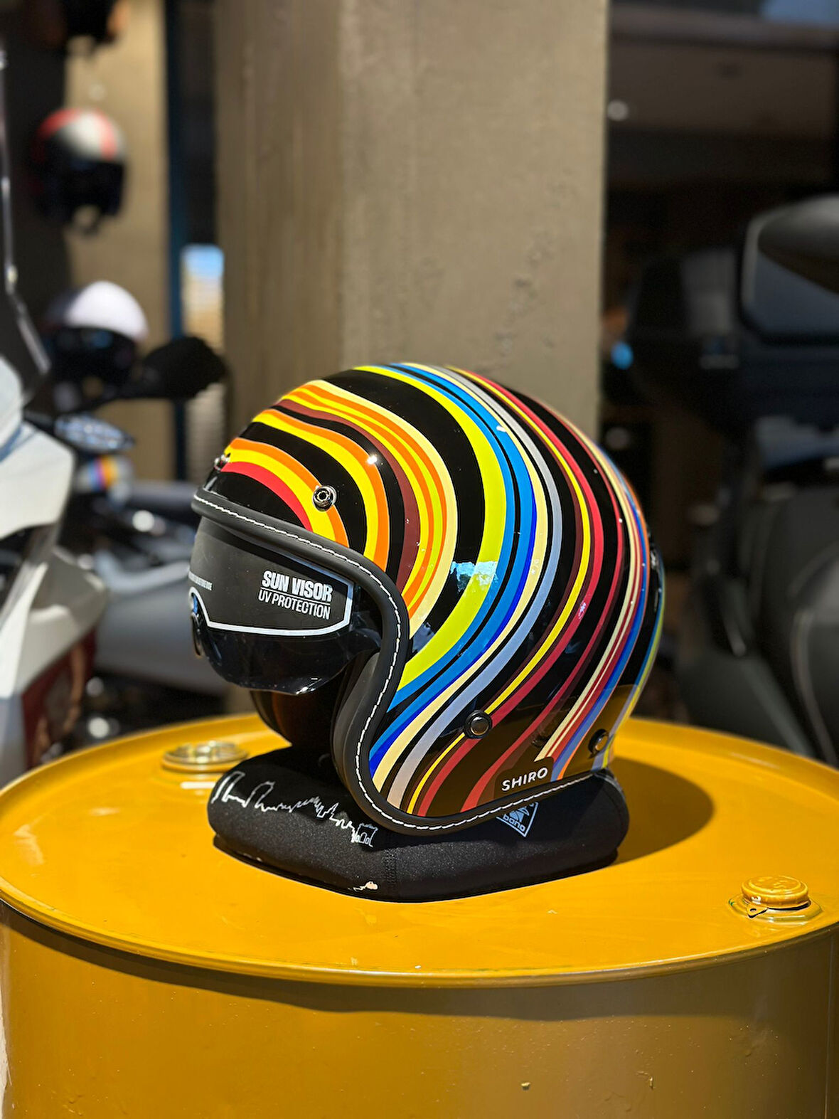 DALLAS RETROBOW YARIM  MOTOSİKLET KASK