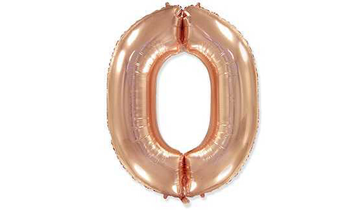 FOLYO BALON İSPANYA MALI  0 ROSE GOLD 32 İNC 1 ADET