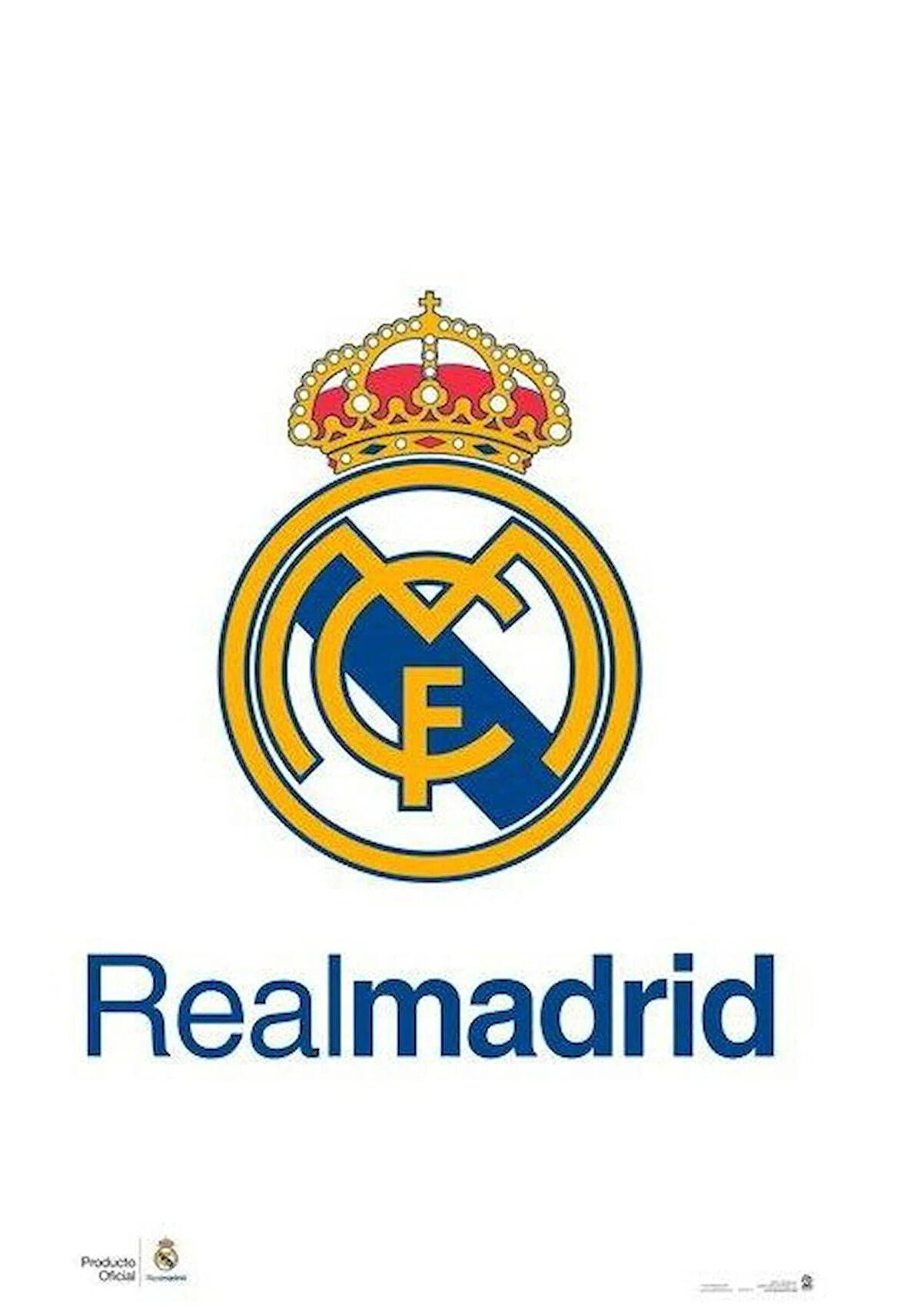 REAL MADRID LOGO MAXI POSTER (İTHAL)