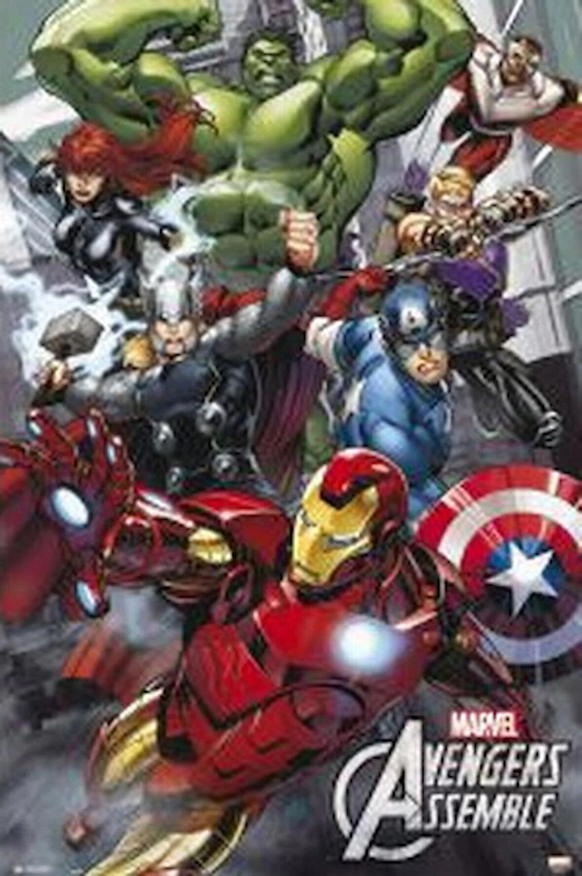 AVENGERS ASSEMBLE MAXI POSTER (İTHAL)