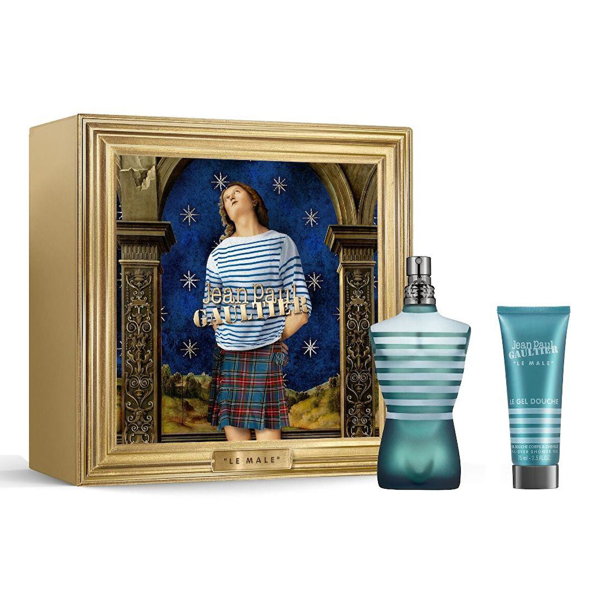 Jean Paul Gaultier Le Male Edt 125Ml + Shower Gel 75 Ml