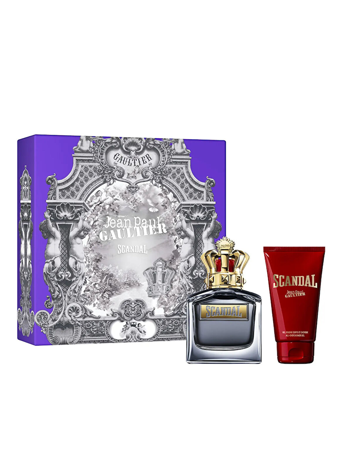 Scandal For Him Edt 100 ml + Duş Jeli 75 ml Erkek Parfüm Seti