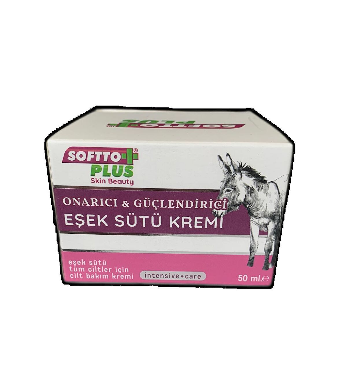 SOFTTO PLUS ONARICI VE GÜÇLENDİRİCİ EŞEK SÜTÜ KREMİ 50 ml