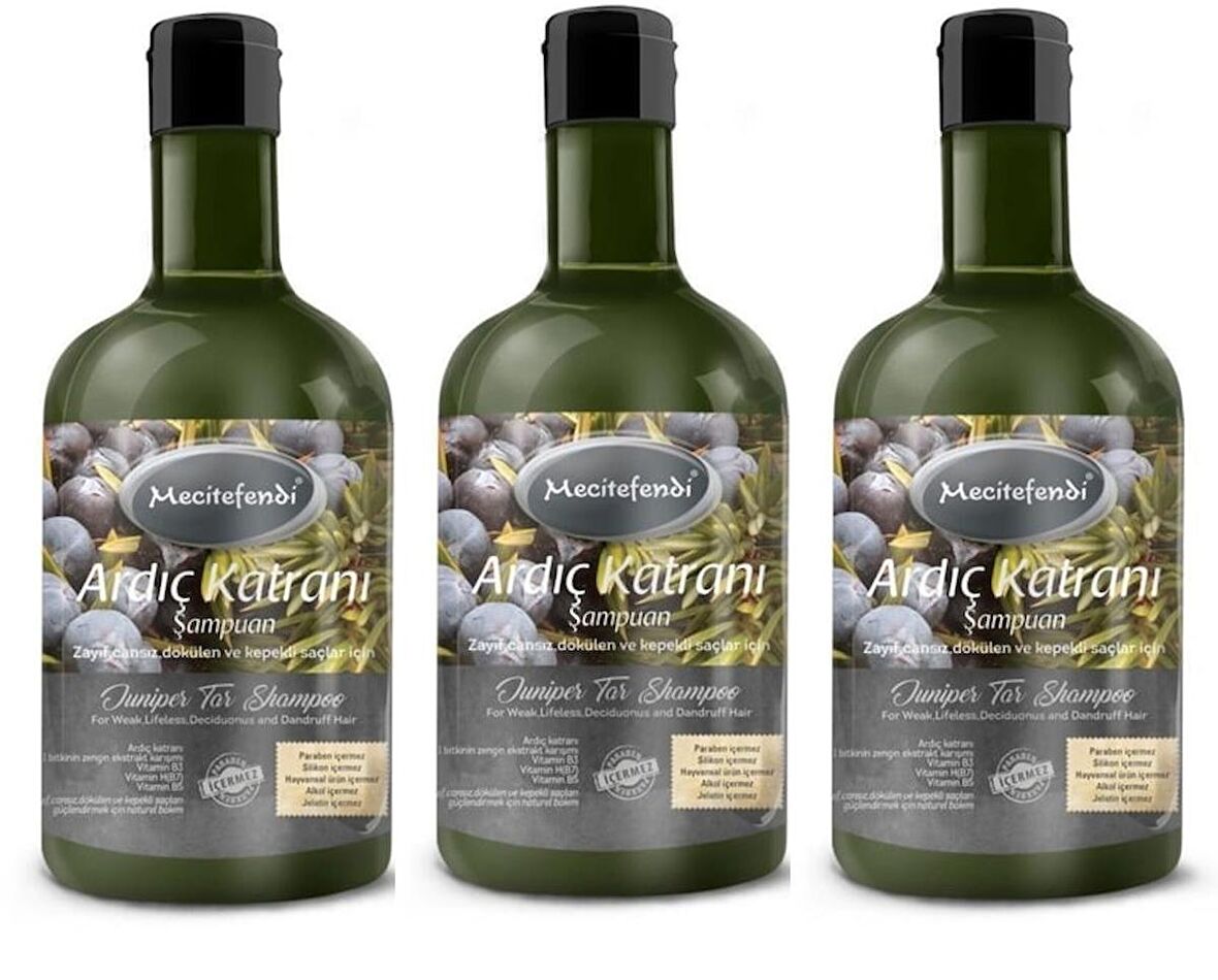 Mct. ARDIÇ KATRANI ŞAMPUANI 400 ml (3 tane)