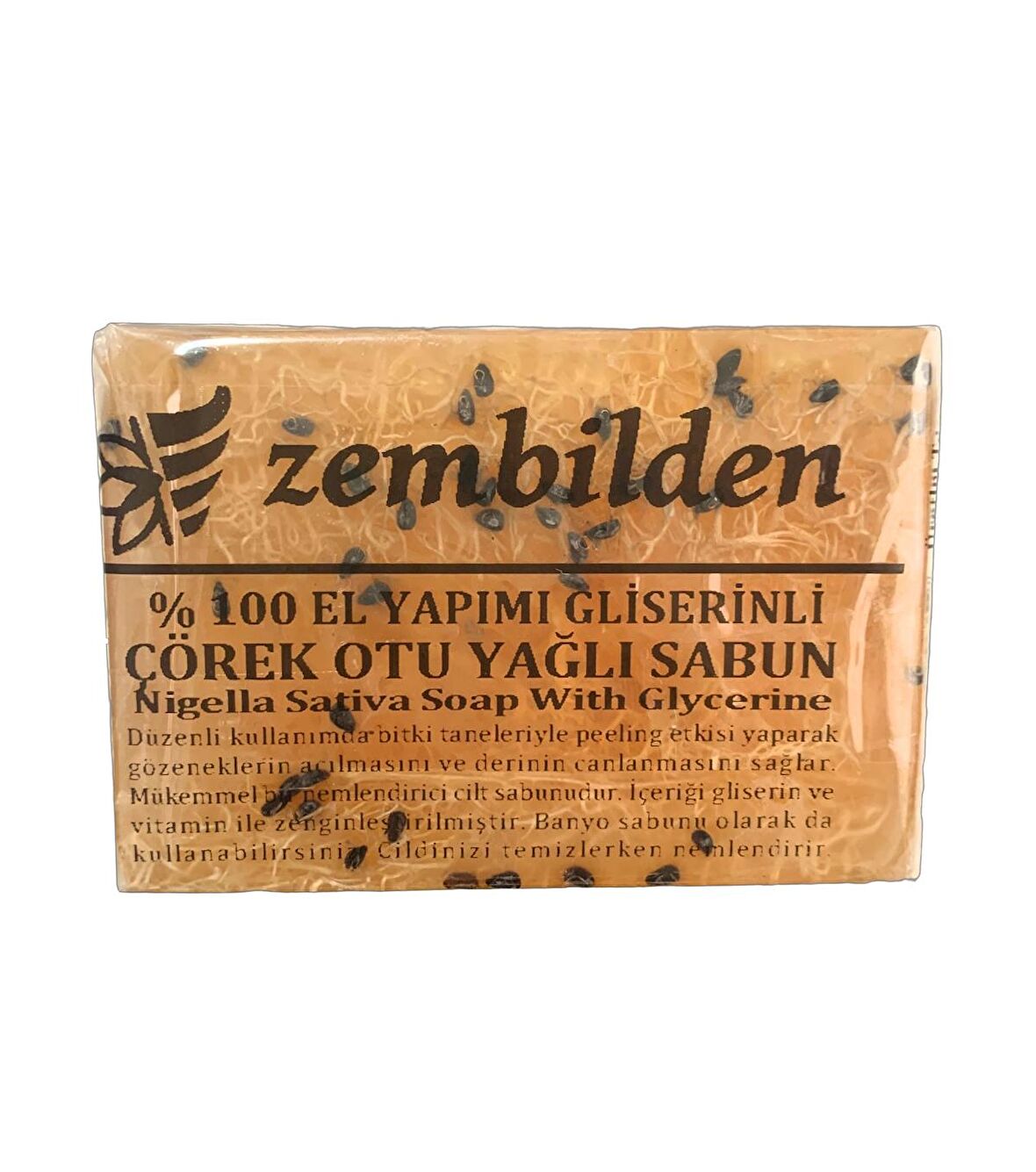 ZBD KABAK LİFLİ ÇÖREK OTU YAĞLI SABUN 120 gr