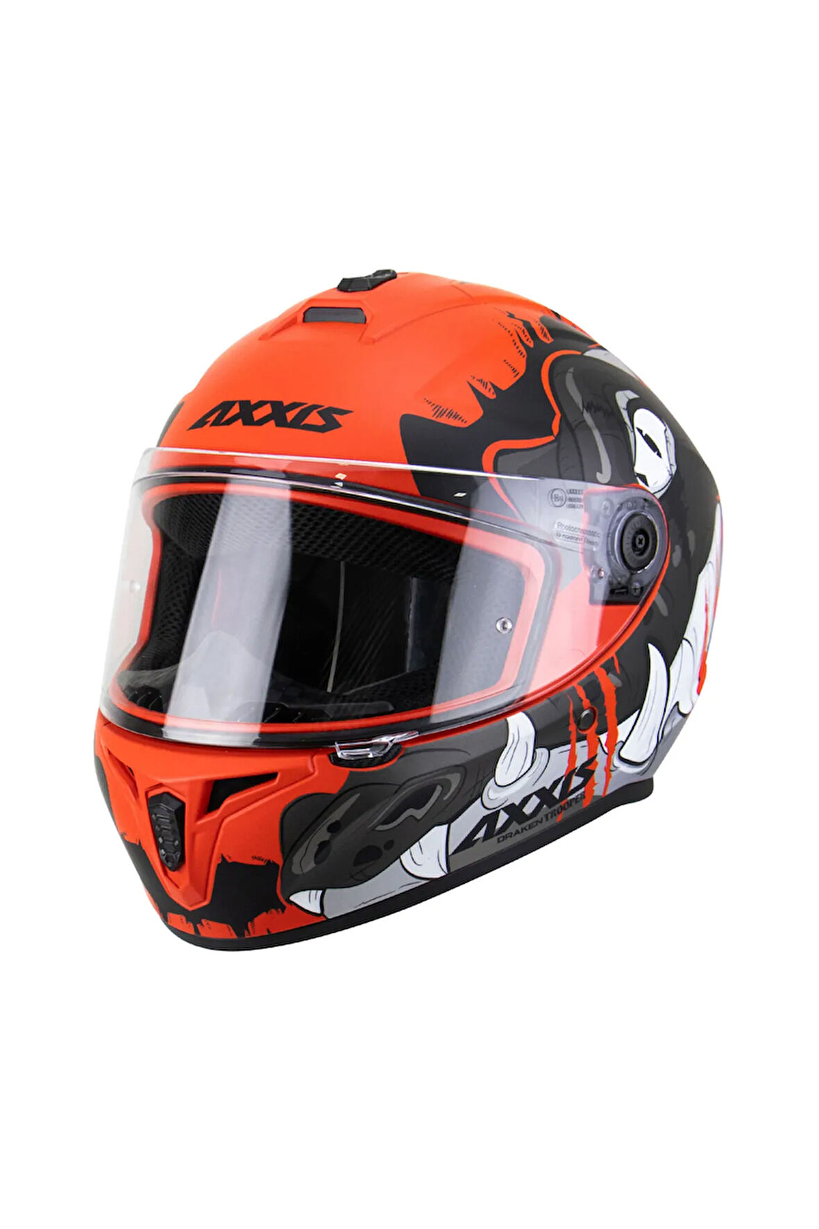 AXXIS DRAKEN S TROOPER E5 - MATT RED/XL