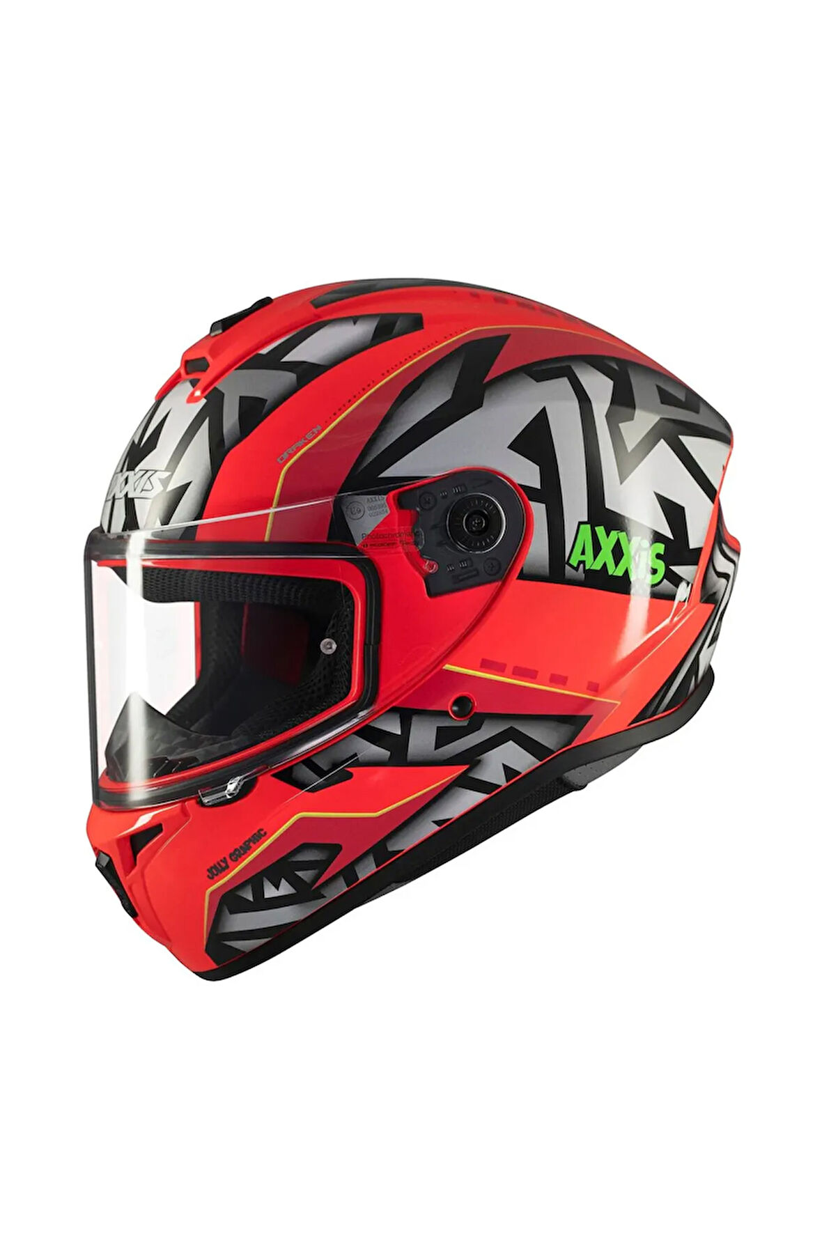 AXXIS DRAKEN S JOLLY C5 - MATT RED/XL