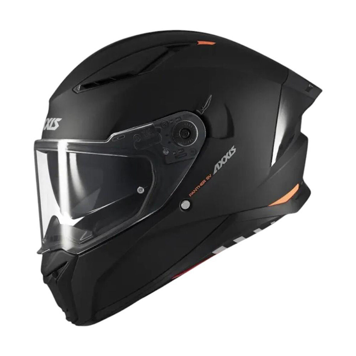 AXXIS PANTHER A1  MAT SİYAH KAPALI KASK